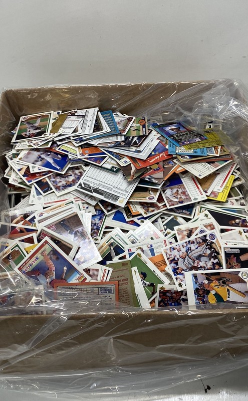 Baseball Card Lot MLB Late 1980s-Early 1990s Topps Mixed Brands See Photos