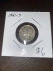 1941 S Mercury Dime $6