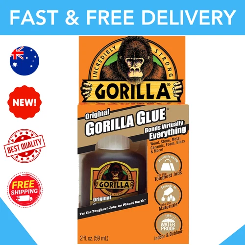 GORILLA GLUE 59 ML For Wood Stone Metal Ceramic Foam Glass More-Au | Free Ship