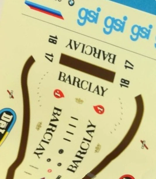 Minichamps 400850018 Arrows A8 1985 Thierry Boutsen (With Decals) 1/43 - Immagine 3 di 3