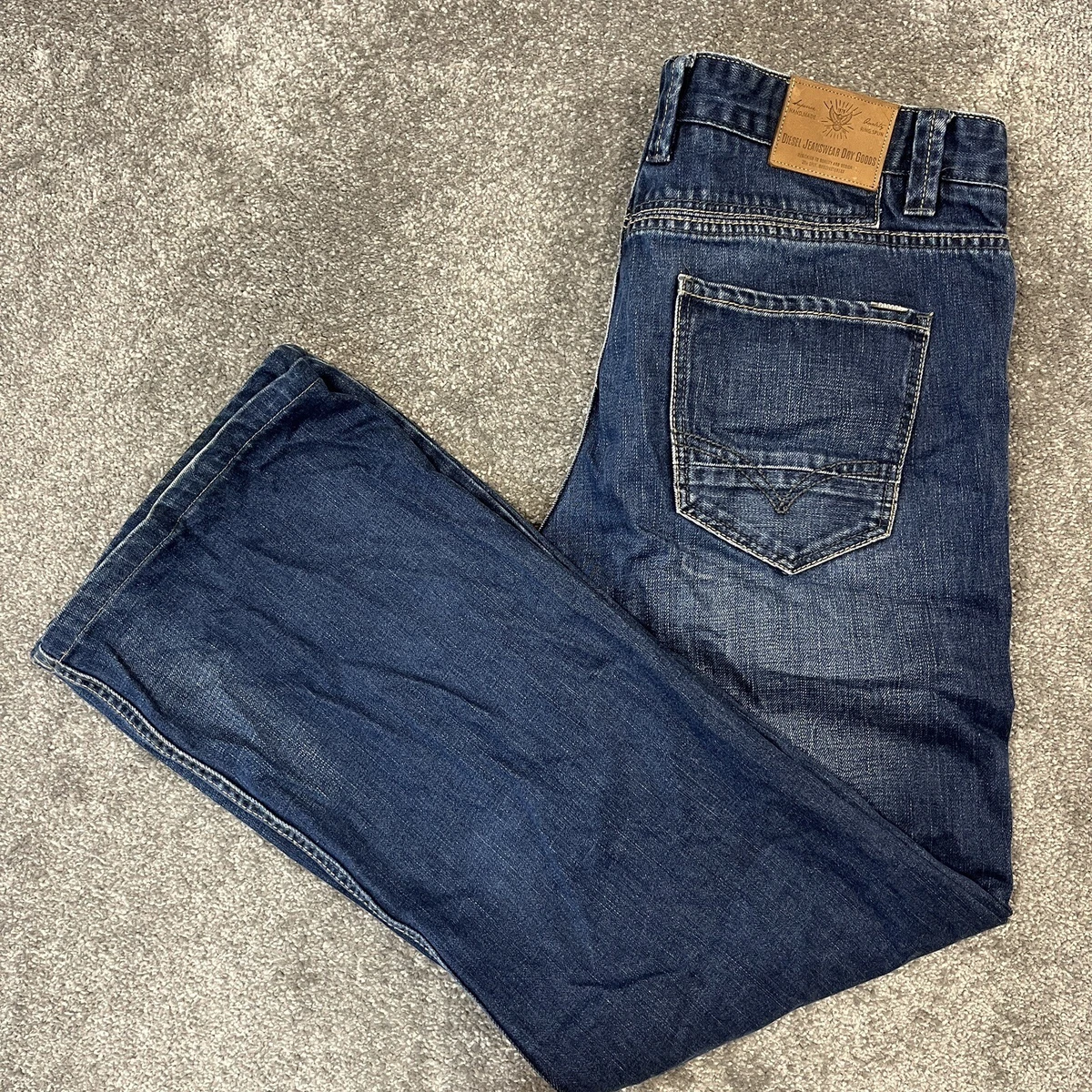 Dark blue diesel deals jeans