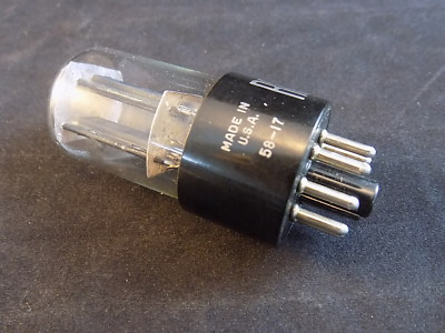 VINTAGE RCA RADIOTRON vacuum Tube 58-17 ELECTRON Radio Tubes 7 PIN