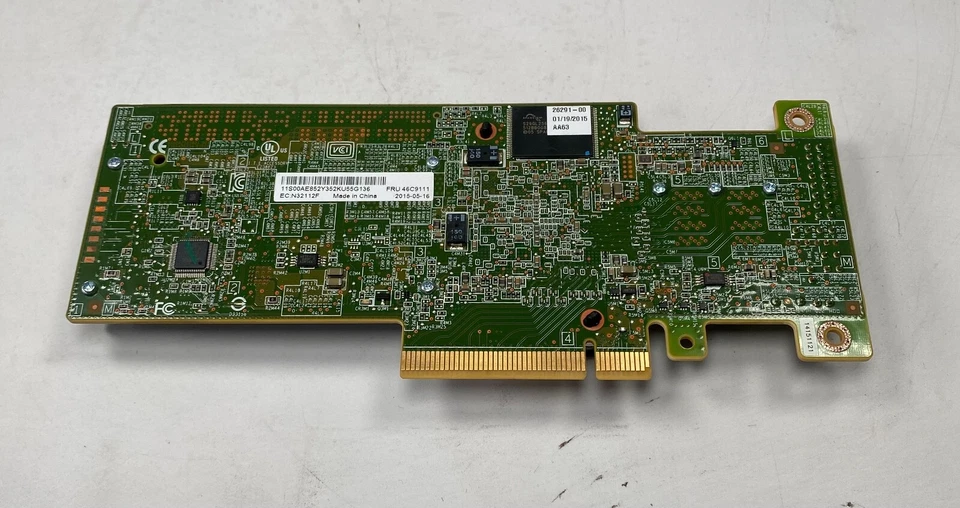 RaidStorage ServeRAID M5210 SAS/SATA 00AE852 H3-25503-04D RAID con H3-25488-18A Foto 2 de 2