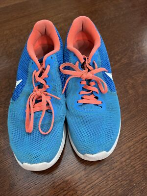 Nike Shoe Nike Revolution Blue Orange Gs Nike Revolution Womens Sz