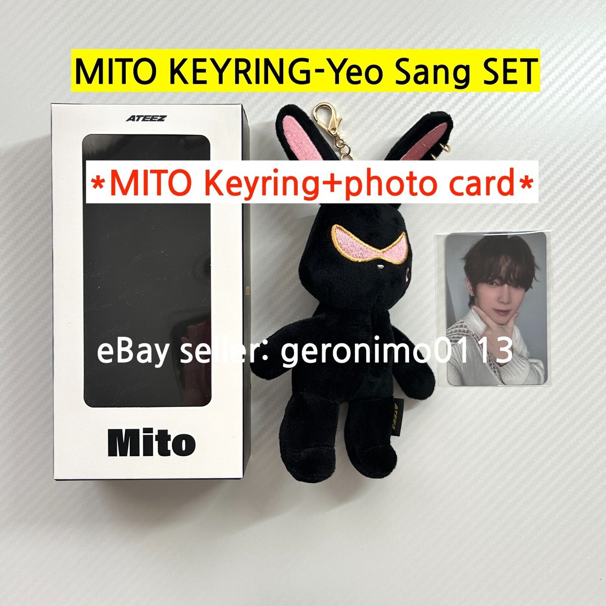 ateez popup mito ミト ぬいぐるみ トレカケース