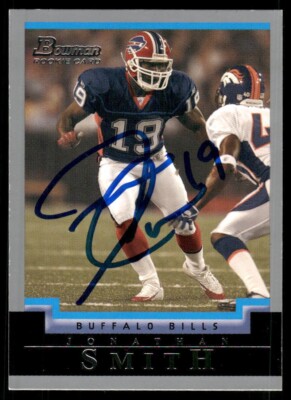 2004 Bowman JONATHAN SMITH Signed Card autograph bills AUTO RC GEORGIA TECH