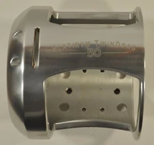 ACCURATE Part No. L-802 ATD 50 Platinum Twin Drag Frame Assembly - Silver (Used)