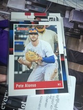 2022 Donruss Baseball Retro #247 Pete Alonso New York M18