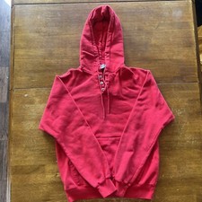 Vintage Russell Athletic 90’s 1/4 Quarter Hoodie Sz Medium Made In America