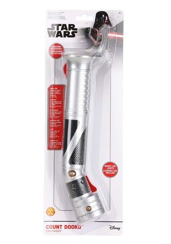 Count Dooku Plastic Toy Lightsaber 