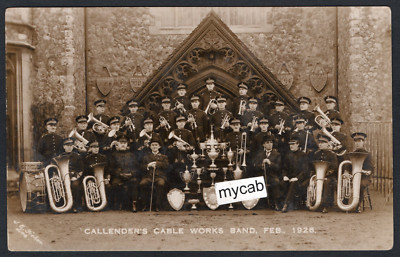 AK Belvedere bei Erith Kent The Callender's Cableworks Band 1928 RP Fisher
