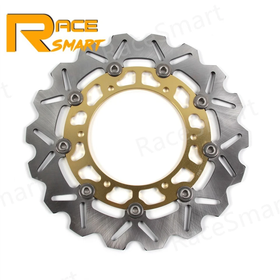 Rotores de disco de freno delanteros traseros YZF-R1 YZF-R6 para Yamaha R1 2002 2003 R6 1999-2002 Foto 4 de 4