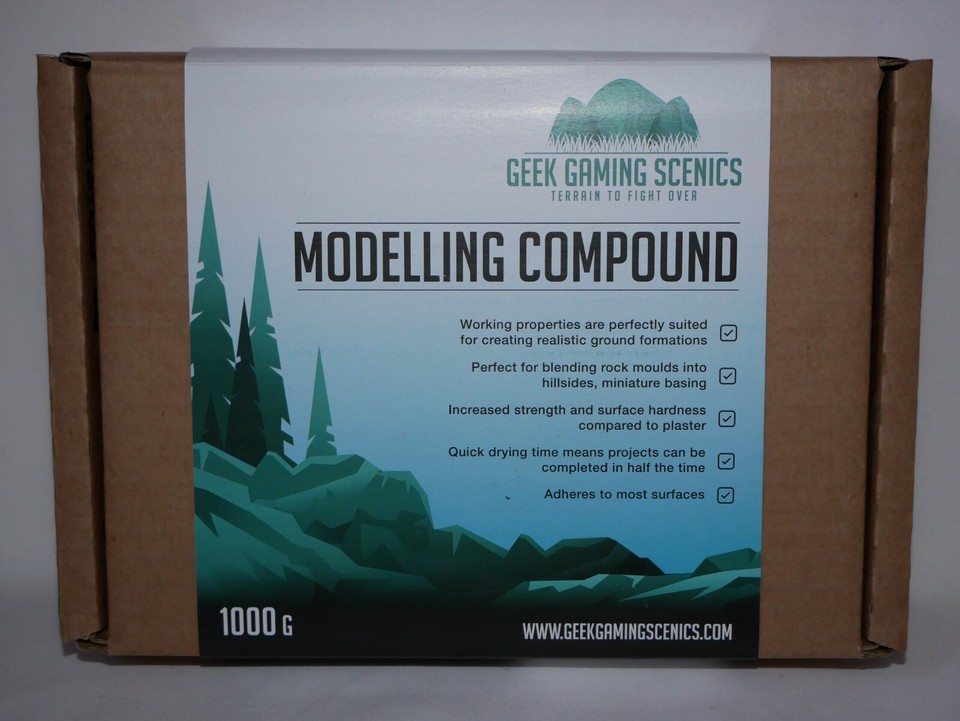 Geek Gaming Scenics Terrain To Fight Over 1KG Large Modelling Compound ...