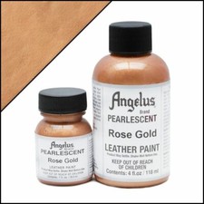 Angelus Pearlescent Acrylic Leather Paint Shoes Sneakers Bags Jackets 1oz/4oz