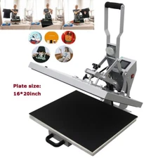 16×20'' T-shirt Printing Machine Slide Out Drawer Semi-Auto Heat Press Machine