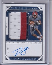 2019 Panini National Treasures Collegiate Football Cards 25