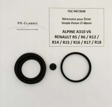 ALPINE A310 / RENAULT R16 ...  Nécessaire réparation - Etrier simple Piston 48mm