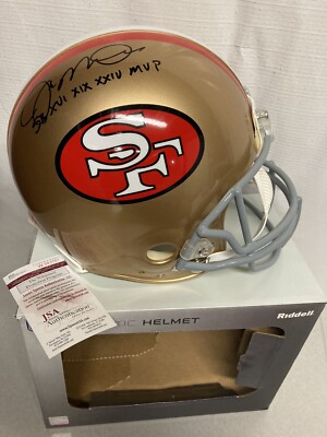 Joe Montana HOF Signed Auto Proline FS Helmet San Francisco 49ers  display picture 1