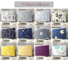 Elastic Cartoon Dustproof Slipcover TV Monitor Desktop Computer Cover Decor Part