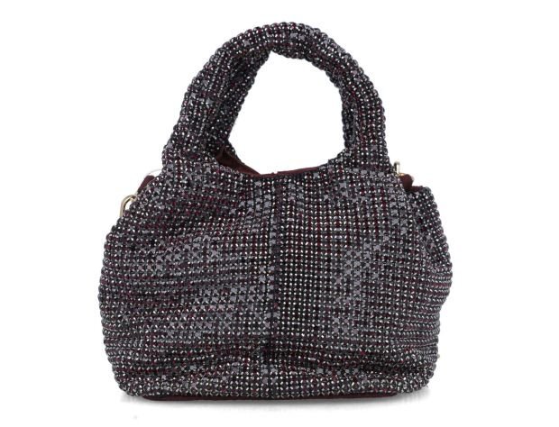 Menbur Ruby Diamanté Clutch Bag