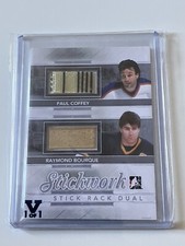 2013-14 ITG Stickwork Stick Rack Dual 1 Of 1 Paul Coffey Ray Bourque Raymond