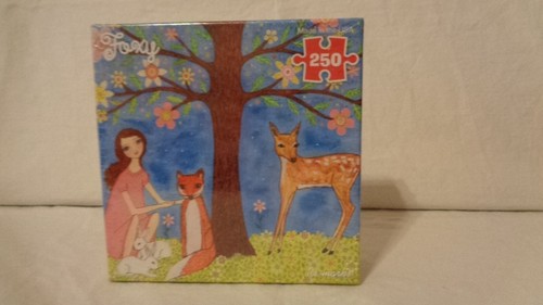 RE-MARKS 250 PIECE JIGSAW PUZZLE 11x14" "FOXY" SASCALIA ARTWORK NIB SEALED