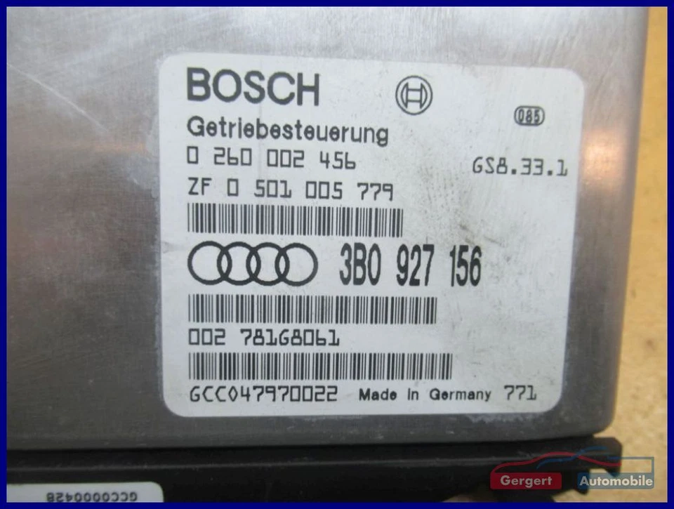 Centralina cambio n.15 3B0927156 VW PASSAT (3B2) 2.3 VR5 - Immagine 3 di 3