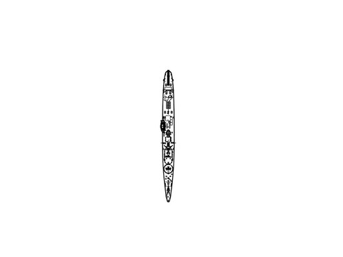 Kit Modelo Militar RHWS014 1/200 IJN Tipo K-3 No.1 Kusentei Waterline - Imagen 3 de 3
