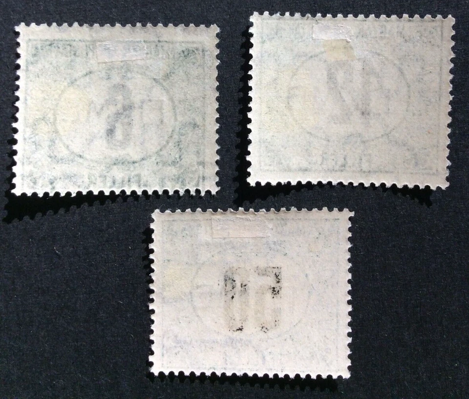 BroadviewStamps Fiume #J1-3 MH F-VF.  CV$1,550 - Image 2 of 2