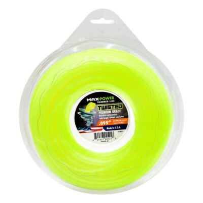 0.095 In Dia 200 Ft. L Twisted Trimmer Line | Maxpower Premium Precision X Usa