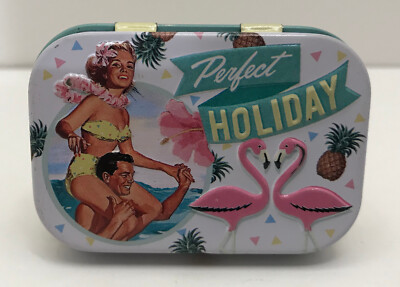 Nostalgic Art Pillendose Perfect Holiday OHNE Inhalt / Größe: 6x4x2cm Box