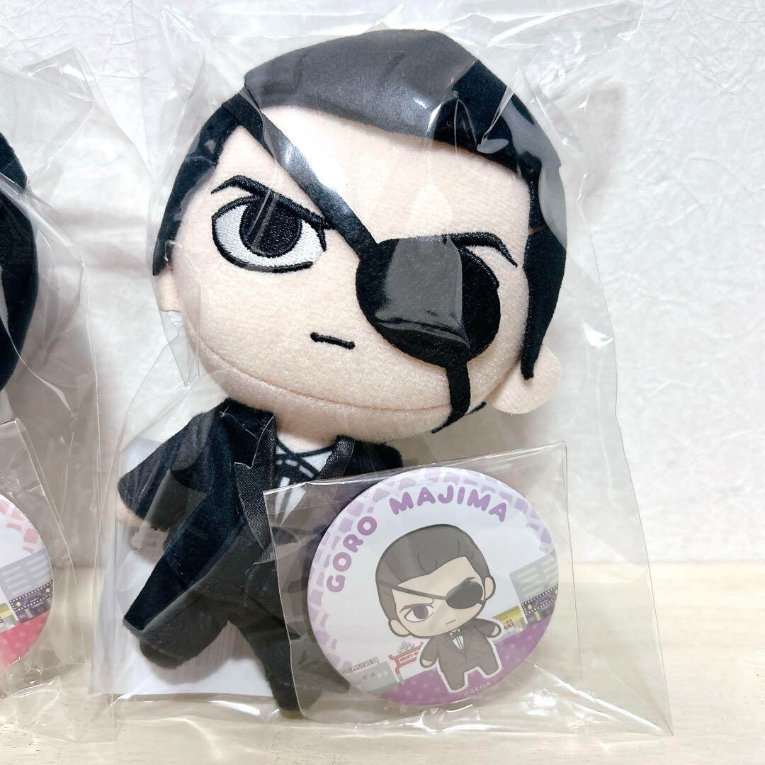 Ryu ga Gotoku 0 Goro Majima & Kazuma Kiryu Plush Doll & Can
