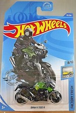 2020 Hot Wheels #65 Factory Fresh 8/10 BMW K 1300 R Green-Black wBlack MC3 Spoke