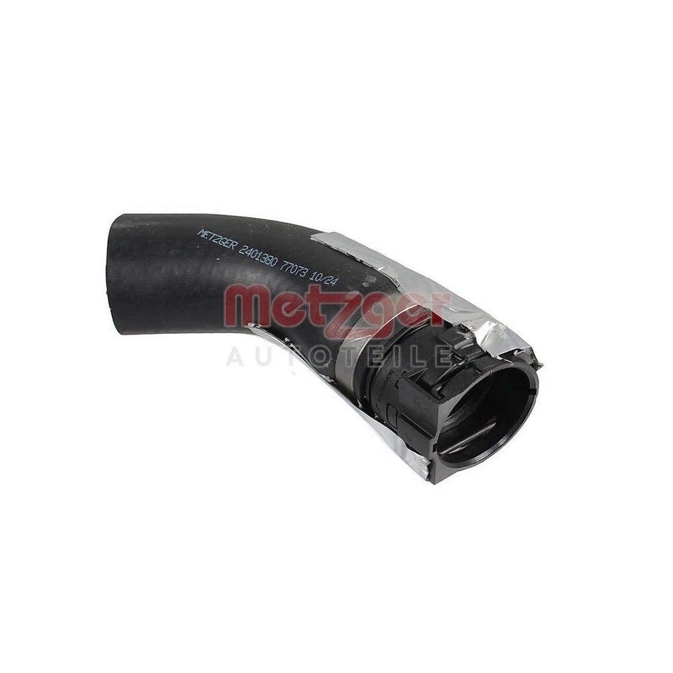 Ladeluftschlauch METZGER 2401380 für RENAULT, Ladeluftkühler, oben