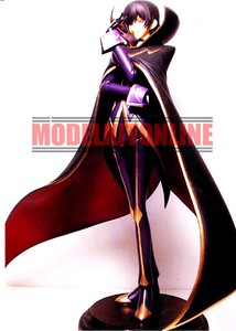 Zero Lelouch Code Geass Anime 1 7 Unpainted Resin Figure Model Kit Ebay