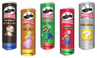 PRINGLES - MARIO- FULL SET OF 5 FLAVOURS - 5x165G - PERFECT POTATOE CHIPS MIX