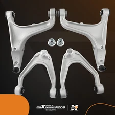 4pcs Front Upper Lower Control Arms For 14-22 Maserati Ghibli Quattroporte M156
