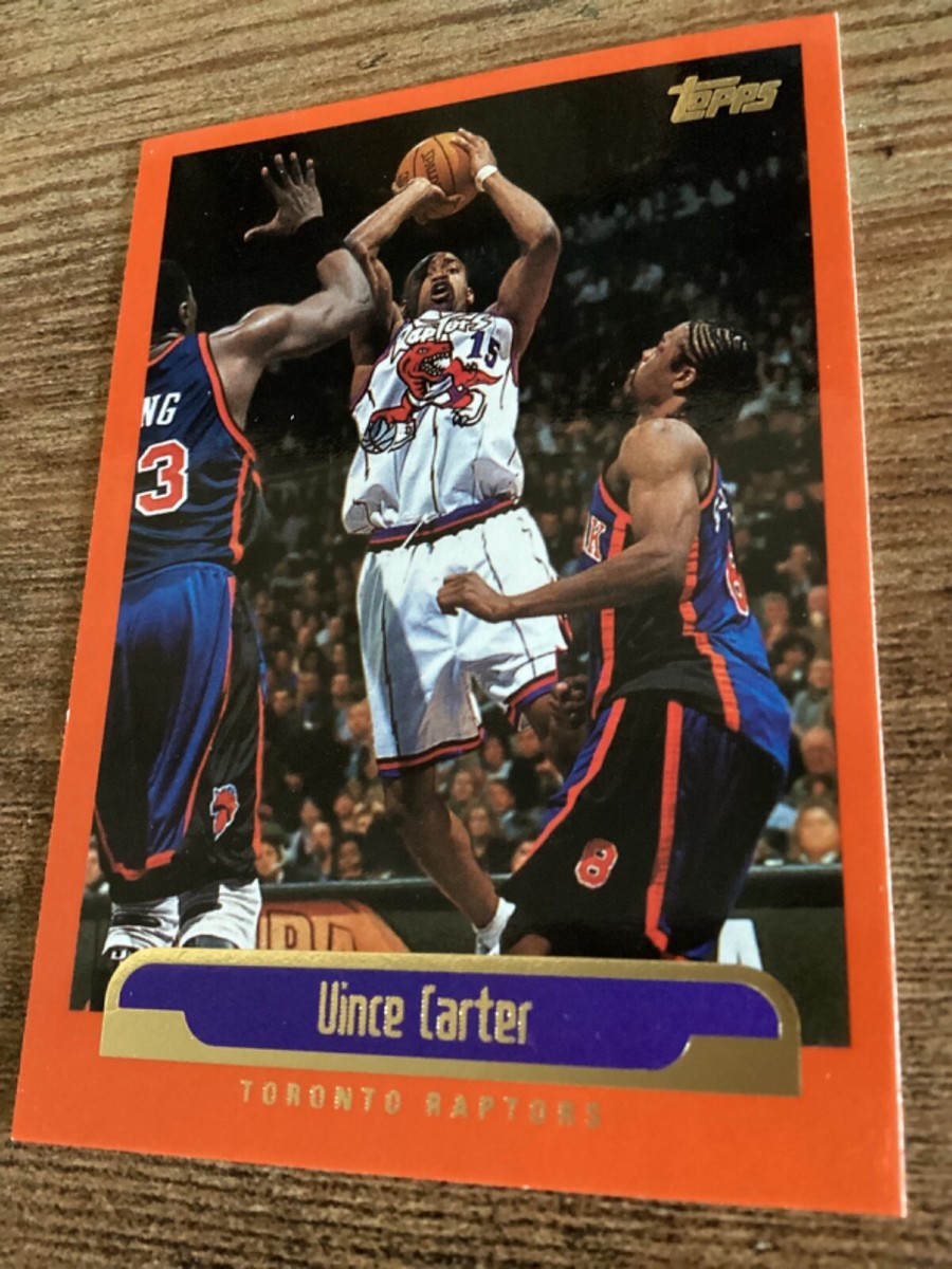 Vince Carter 1999-00 Topps Raw NBA Basketball Card #98 2nd