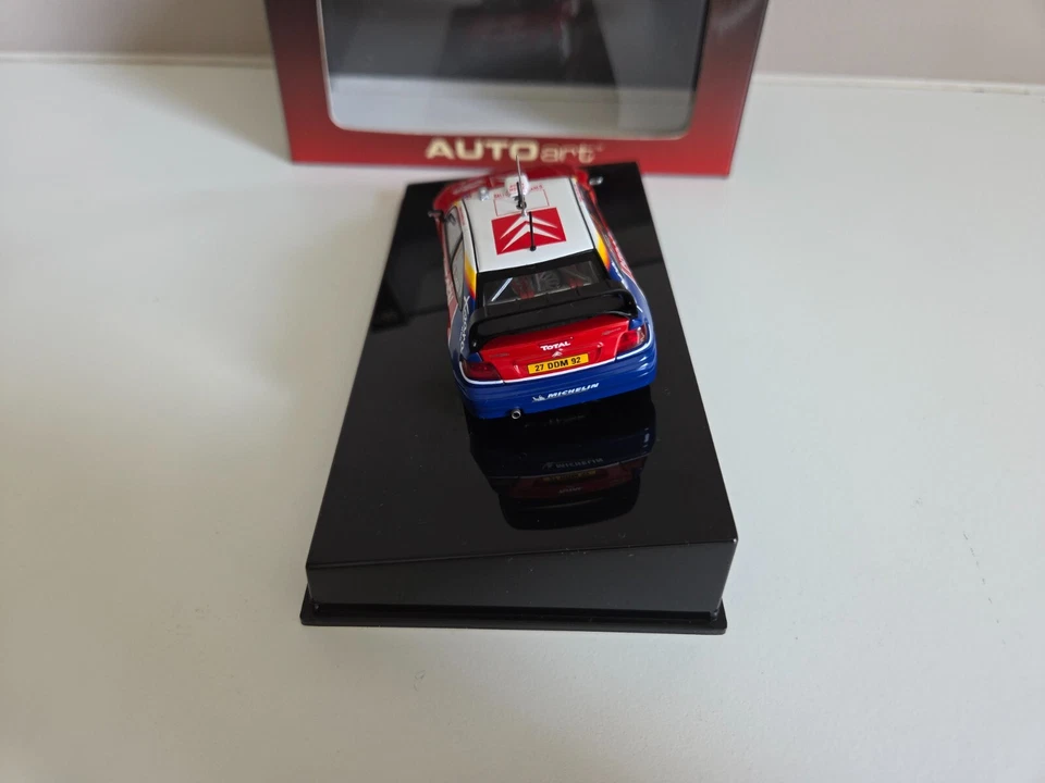 AUTOart 1/43 Citroen Xsara Loeb/Elena - Winner Rally Montecarlo 2004 - 60437 - Immagine 4 di 4