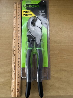 Greenlee 727 9-1/4'' Cable Cutter, High Leverage, shear action brand new