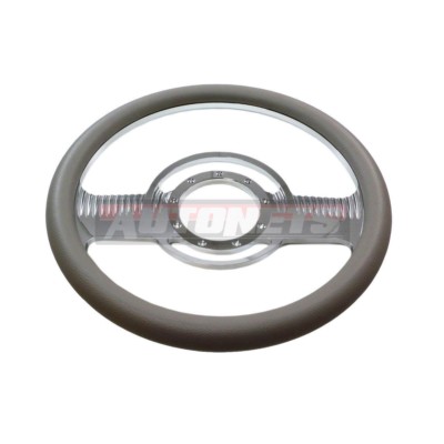 Red Steering Wheel 14" Billet Muscle Style Wheel For Ididit, Flaming River Col E - Foto 7