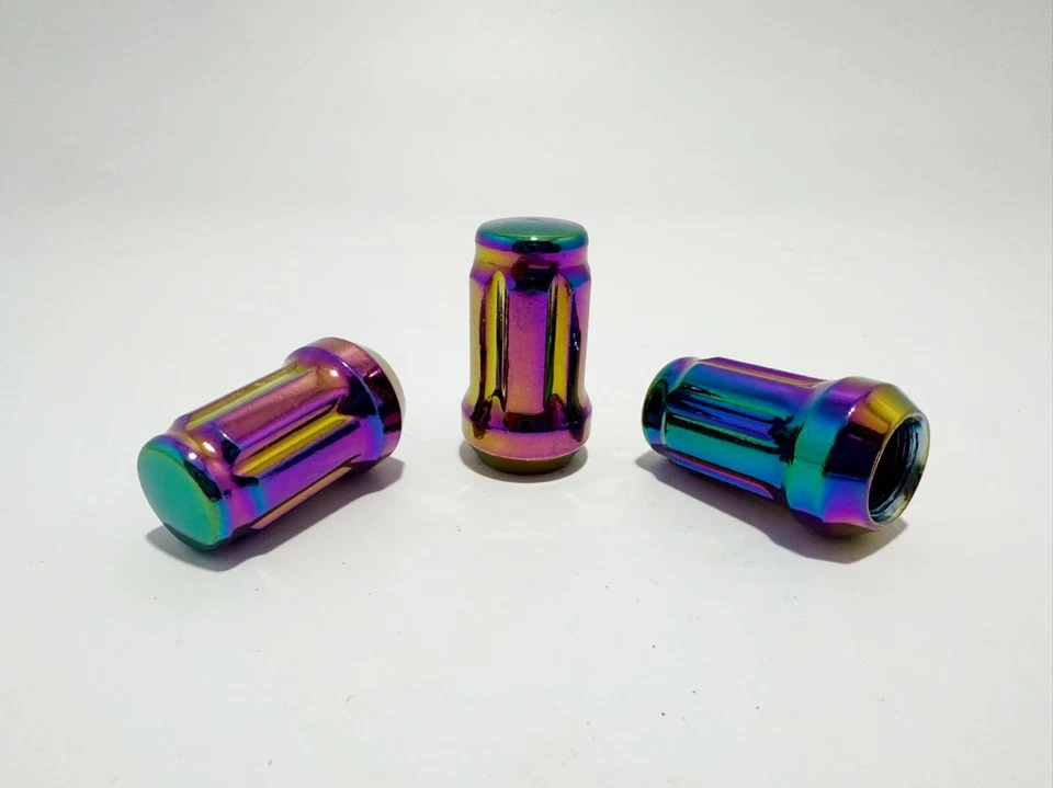 Tuercas de tuerca Neo cromadas de 6 líneas 24 piezas M12x1,5 para Ford Ranger 2013 y más nuevas + llave Foto 2 de 4