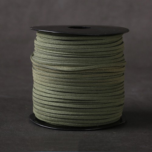 4.5meters / 90meters 2.7mm Flach Wildlederimitat Kordel String Gewinde Seil - Bild 12 von 30