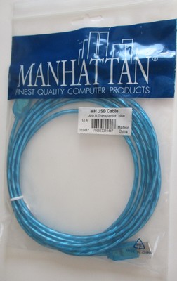 10' USB A/B Cables (new/sealed)