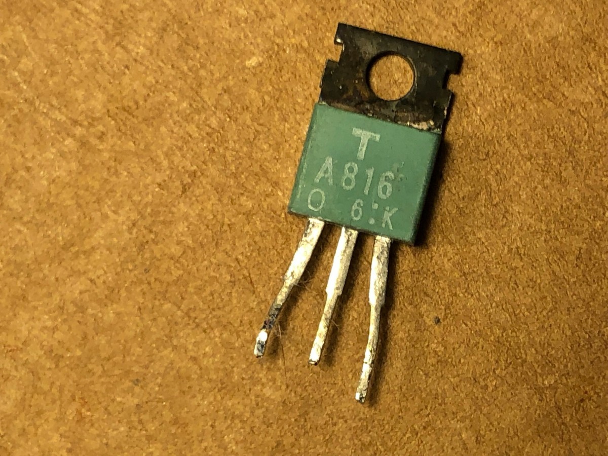 Genuine Vintage 2SA816 transistor for Onkyo A-7 A816 used pull (2