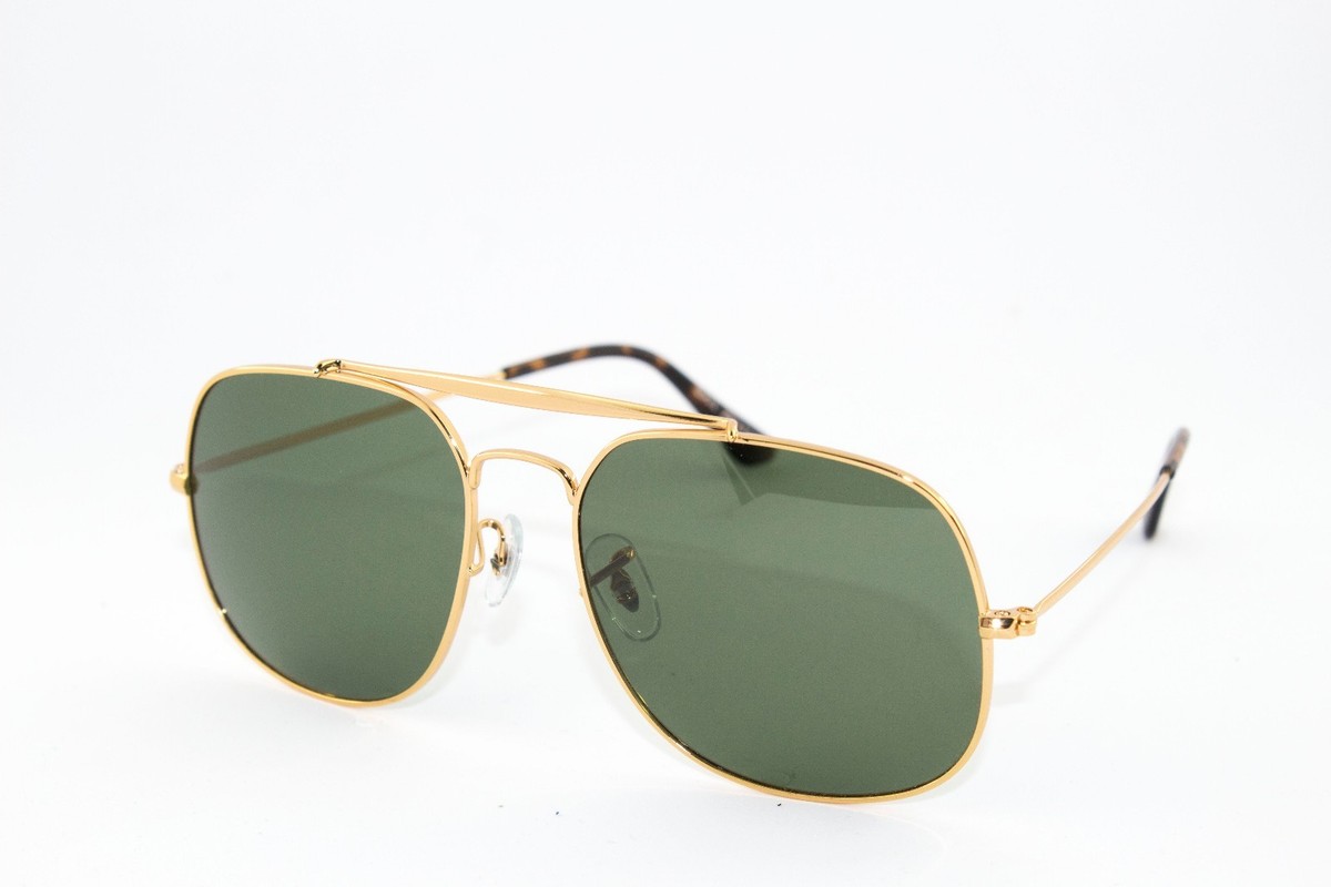 Lunettes De Soleil Sun Lovers Polarisées Monture Or Carrée - Verres Fumés Gradés, Protection UV 100%