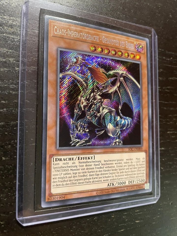 Yu-Gi-Oh! Chaos Imperatordrache - Gesandter des Endes SR IOC 25th Near Mint - Bild 3 von 4