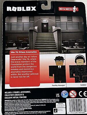 Roblox Action Series 10 Site 76 Dr. Bright With Virtual Code