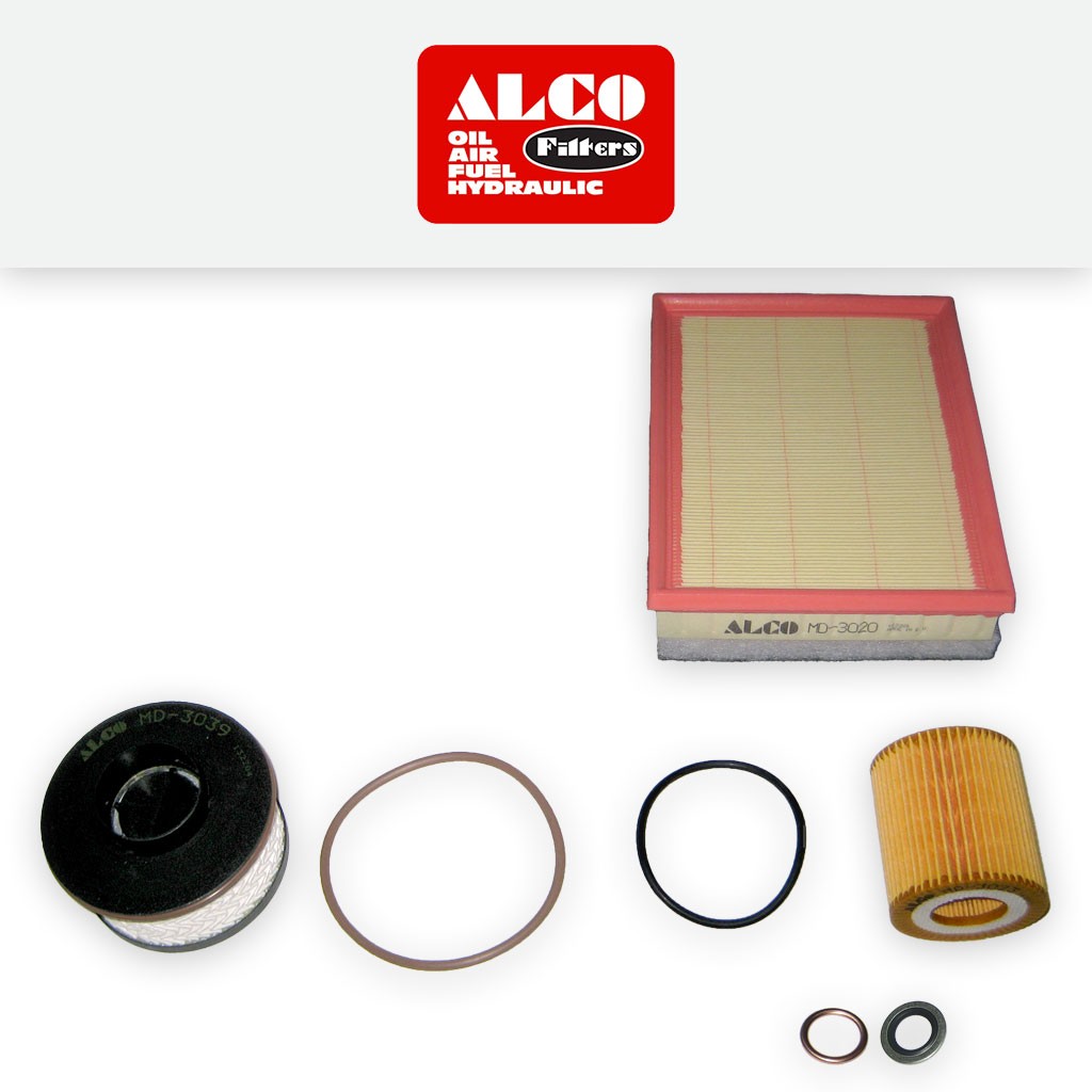 SERVICE KIT for PEUGEOT 508 1.5 BLUEHDI ALCO OIL AIR FUEL FILTERS 2018-2025