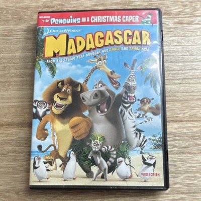 Madagascar DVD Widescreen Including The Penguins In A Christmas Caper ￼